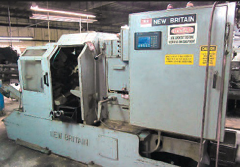New Britain 6-Spindle Screw Machine outside